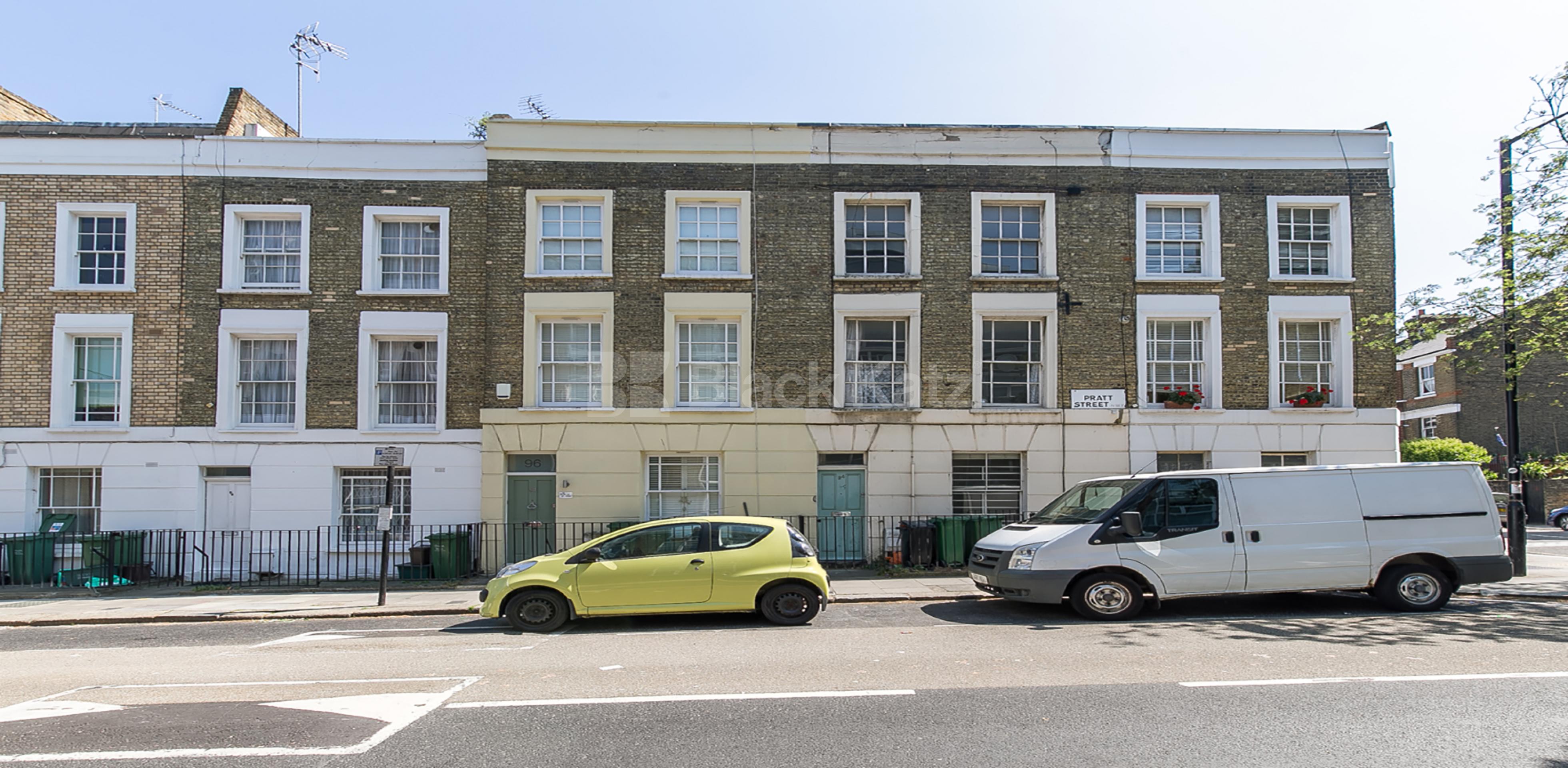 			3/4 BED & 2 BATH PERIOD HOUSE IN CAMDEN!, 3 Bedroom, 1 bath, 1 reception Terraced House			 Pratt Street, CAMDEN NW1